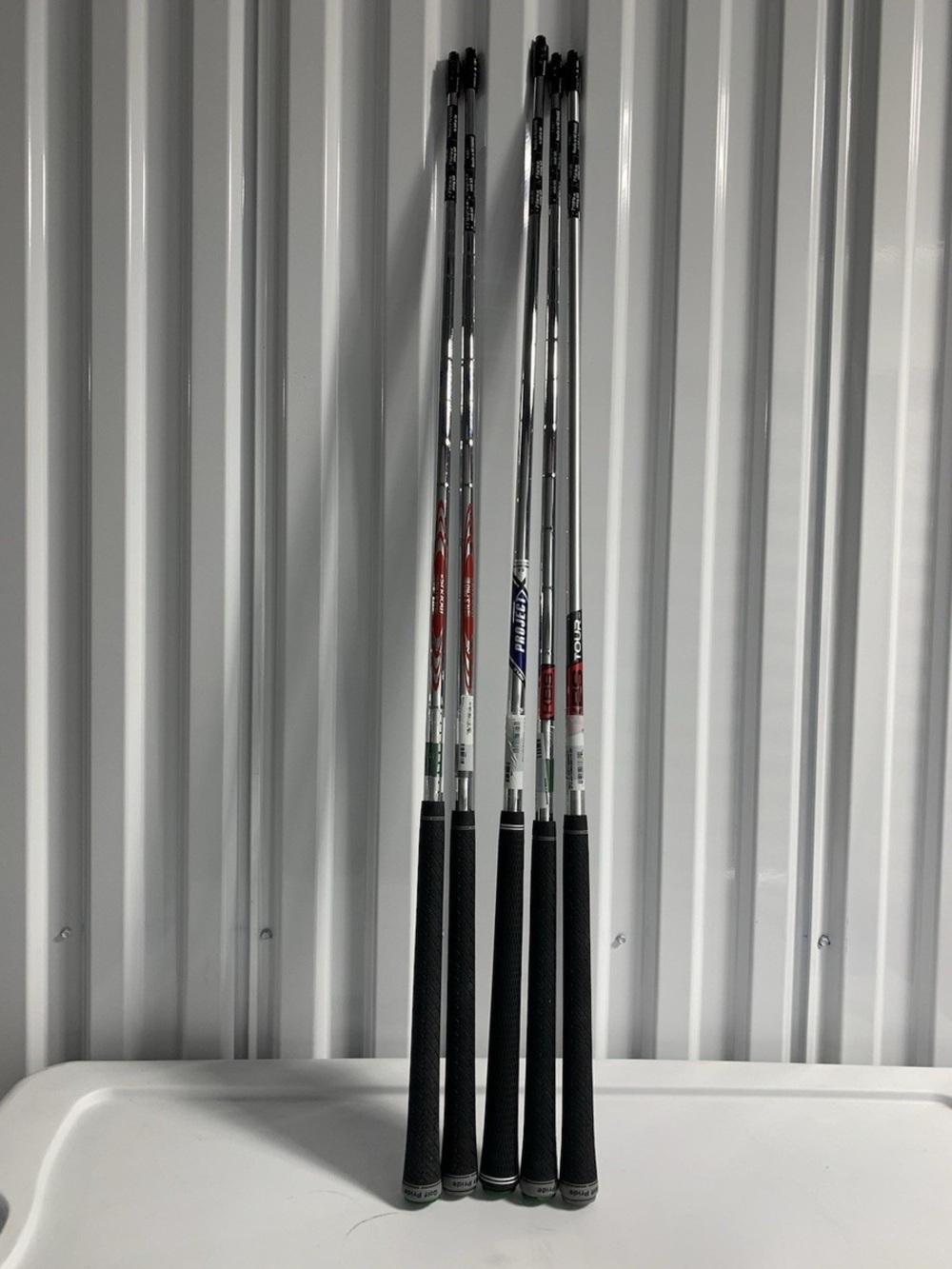 LOT Of Five (5) Golf Shafts MODUS, MODUS, KBS, KBS Tour, Project X ALL NEW View 2